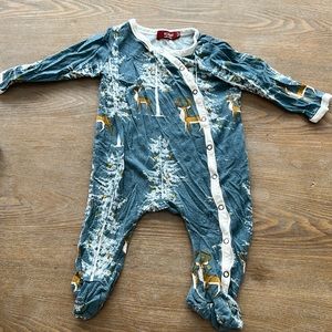 Milkbarn bamboo sleeper, size 6-9 months